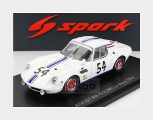 送料350円 スパーク 1/43 ASA GT RB 613 ルマン 24h 1966 F. Pasquier - R. Mieusset No.54 S2995