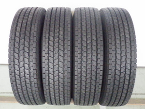 205/80R17.5 120/118L 12PR ヨコハマ iG91 中古 7分山 4本セット スタッドレスタイヤ 2018年製 L16838