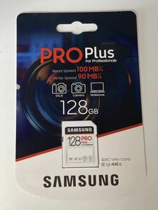 日本サムスン Samsung PRO Plus SDカード 128GB SDXC UHS-1 国内正規保証品発送無料