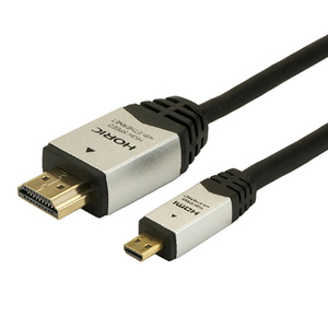 【5個セット】 HORIC HDMI MICROケーブル 3m シルバー HDM30-041MCSX5 /l