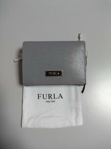 ★新品未使用★ フルラ FURLA 三つ折り財布 小銭入れ付き