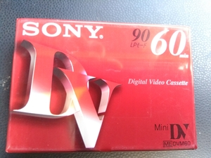 SONY ミニデジタルビデオカセット ミニDV 60分　1巻
