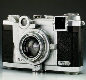 ZEISS IKON TENAX II型 ツァイス イコン テナックスII型　Carl Zeiss Jena Tessar 4cm F2.8 24×24スクエアフォーマット