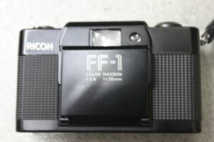 〇中古品 保管品 動作未確認 RICOH リコー FF-1 COLOR RIKENON F2.8 f=35mm リコー コンパクト フィルムカメラ/激安1円スタート