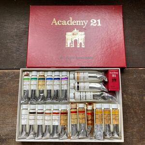 ※6色難あり ほぼ未使用 クサカベ KUSAKABE ACADEMY 21色 油絵の具