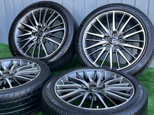 レクサス LS460 LS600 Fスポーツ 純正 19インチBBS RV748 (19x8J+35) ホイール／タイヤ　PCD:5x120 アルファード