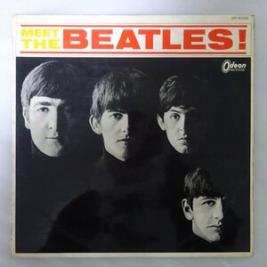 14031054;【国内盤/Odeon/東芝赤盤/ペラジャケ】The Beatles / Meet The Beatles!