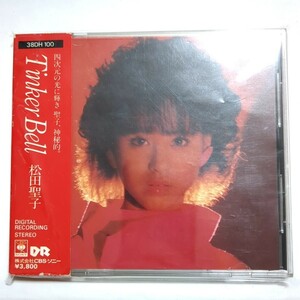 希少 廃盤 松田聖子 CD アルバム 「Tinker Bell」 38DH100 箱帯