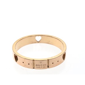 ▼▼ GUCCI グッチ アイコンアモールリング 指輪 20号 GG ハート ジャパンリミテッド 日本限定 K18 4g やや傷や汚れあり