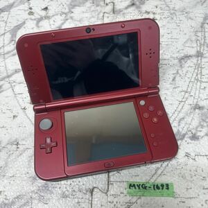 MYG-1693 激安 ゲー厶機 本体 New Nintendo 3DS LL 動作未確認 ジャンク 同梱不可