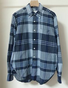 Engineered Garments エンジニアードガーメンツ 19th Century BD Shirt Big Plaid チェック シャツ S