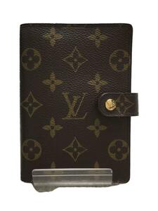 LOUIS VUITTON◆手帳カバー[仕入]/レザー/BRW/総柄/レディース/R20005