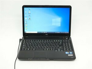 中古/15型/ノートPC/Win10/新品SSD256GB/4GB/i3-M350/NEC　LS350/B　　新品無線マウス MS office2021搭載　