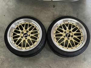 BBS LM ゴールド 9J+20 2本セット LMP084 114.3 ５穴