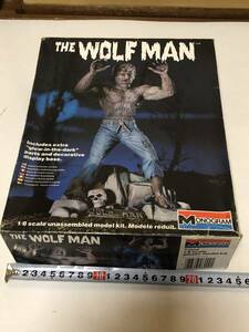 1/8　THE WOLF MANレ　モノグラム　レトロプラモ