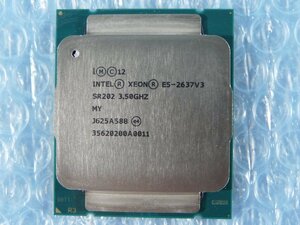 1LBU // Intel Xeon E5-2637 V3 3.5GHz SR202 Haswell-EP R2 Socket2011-3(LGA) // HP ProLiant WS460c Gen9 取外 //(同ロット)在庫5