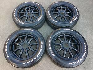 希少！FABULOUS ファブレス BARONE ヴァローネ MC-9 17インチ 6.5J OFF+38 6H PCD139.7 215/60R17 4本セット 200系ハイエースに♪