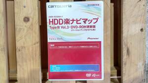 カロッツェリア HDD楽ナビマップ TypeⅢ Vol.3 DVD-ROM CNDV-R3300H-F 2010年度版(第2版) ジャンク品