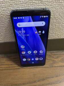 AQUOS sense3 SHV45 ブラック au SIMフリー　No73