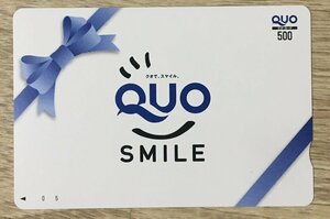 Quoカード 公式柄 未使用 500円分