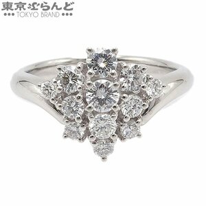101713719 タサキ TASAKI 12PD リング プラチナ Pt900 ダイヤモンド 11号相当 総0.70ct リング・指輪 レディース 仕上済