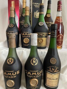 カミュ　ナポレオン エクストラ VSOP ９本セット　1000ml 700ml 未開栓　まとめ CAMUS　NAPOLEON EXTRA VSOP ブランデー # ウイスキー