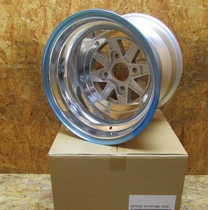 ★SSR・MK-Ⅲ・マーク3・シルバー　★15×11.0J(-25）　C　4穴114.3ピッチ　★新品・2本セット　★旧車・スピードスター・深リム・