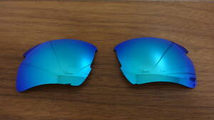 ★処分価格★オークリー フラック 2.0 XL 用 カスタム偏光レンズ ICE BLUE Color Polarized 新品 Flak 2.0 XL 