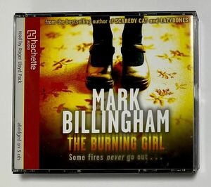 ロジャー・ロイド・パック　海外小説朗読CD5枚組　ザ・バーニングガール 輸入盤　マーク・ビリンガム THE BURNING GIRL