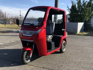 格安出品！EV TUKTUK 3人乗り！トゥクトゥク！車検不要！１００Ｖ充電可！車庫証明不要