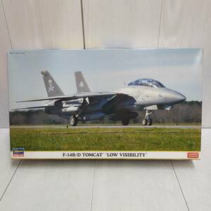 【 送料無料 】 未組立 ◆ Hasegawa F-14B/D トムキャット ロービジ 1/72 スケール 01945 ハセガワ LOW VISIBILITY 戦闘機 プラモ 模型