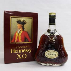 1円~Hennessy（ヘネシー）XO 金キャップ クリアボトル 40％ 700ml F24C220003