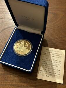 大阪市CITY of OSAKA EXPO 90 記念メダル 記念硬貨　JAPAN 金属の種類は分かりません　直径4センチ　古銭