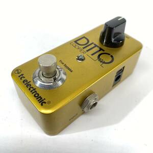 1円～ 6T3000 TC ELECTRONIC ティーシーエレクトロニック Ditto Looper ルーパー Gold ゴールド 動作未確認 現状品 当時物