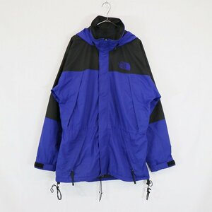 90年代 THE NORTH FACE ノースフェイス マウンテンライトジャケット アウトドア パープル (メンズ M) 中古 古着 N8924