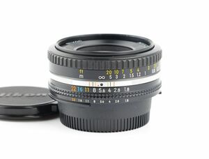 06680cmrk Nikon Ai NIKKOR 50mm F1.8S Ai-S 単焦点 標準 パンケーキレンズ ニコン Fマウント