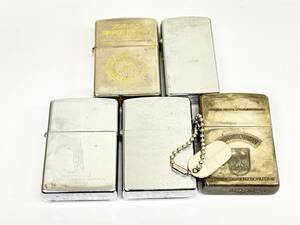 W552-T9-1840 ▲ ZIPPO ジッポ オイルライター まとめ売り 5点 1976 1993 1996 1997 2002 喫煙具 ※火花あり ⑥