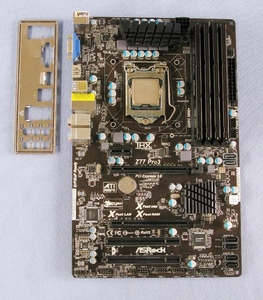 ASRock Z77 Pro3 (LGA1155)・Intel Core i5 3470 (3.20GHz)・ADATA AX3U1600GC4G9-2G (DDR3-1600 4GB) x 4枚