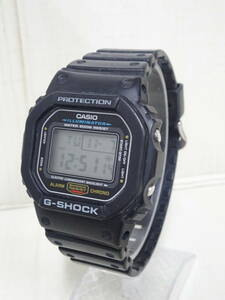 (つ-U-528)G-SHOCK ジーショック DW-5600E 腕時計 デジタル メンズ 動作品 中古