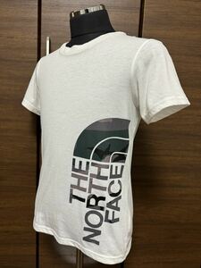 THE NORTH FACE(ザ・ノースフェイス） S/S CAMOVERT LOGO TEE（カモバートロゴティー）NT31496 ホワイト S 希少モデル GOLDWIN正規品