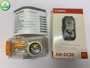 【N-5349】未使用 Canon オールウェザーケース AW-DC20 防水 耐水 カメラケース 外箱付【千円市場】