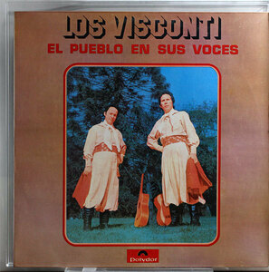 【アルゼンチン盤オリジナルLP】ロス・ヴィスコンティ★EL PUEBLO EN SUS VOCES★アルゼンチン出身の双子のフォーク・デュオ、1976年作品