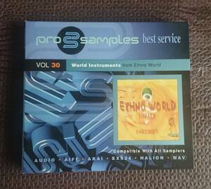 サンプリングCD PRO SAMPLES best service VOL.30 World Instruments from Ethno World 民族楽器