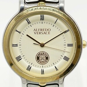 【60809】アルフレッドヴェルサーチ　V821S　メンズ腕時計　SS　QZ
