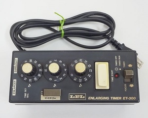 780▽LPL ENLARGING TIMER 引き伸ばしタイマー ET-300 一部動作確認OK！