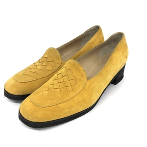 ◆BOTTEGA VENETA ボッテガヴェネタ シューズ 35 1/2◆ イエロー レディース 靴 シューズ shoes スウェード マスタード