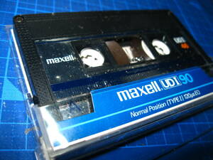 使用済み　中古　 カセットテープ　日立Maxell　UD1　Type1　ノーマル　46分 　1本　爪あり　No.1062