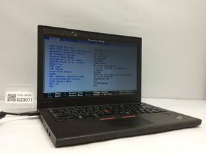 ジャンク/ LENOVO 20K5A0CEJP ThinkPad X270 W10DG Intel Core i5-6300U メモリ4.1GB ストレージ無し 【G23071】