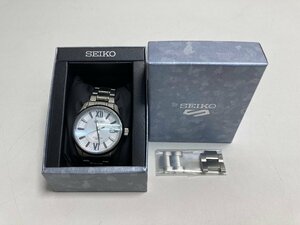 【★22-2322】■中古■SEIKO セイコー 6R15-02F0 プレサージュ 裏スケ 自動巻き 23石 デイト（4715）