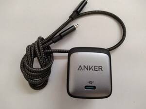 ■アンカー Anker Nano II 65W Anker GaN II PD対応 USB Type-C 急速充電 A2663 純正 USB Type-C to C 付き 　C